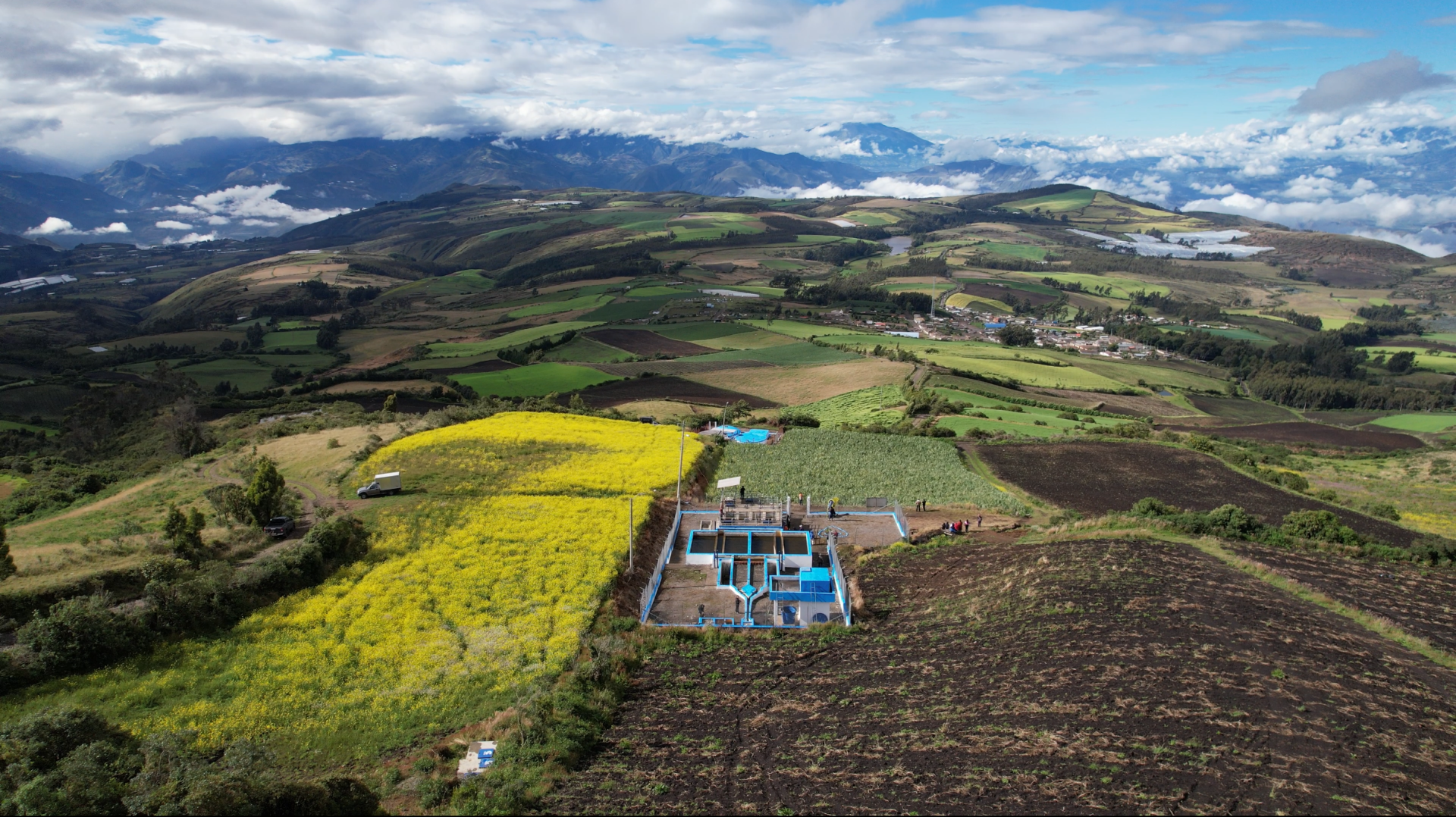Sistema de Agua potable Atalquer García Moreno Carchi Ecuador